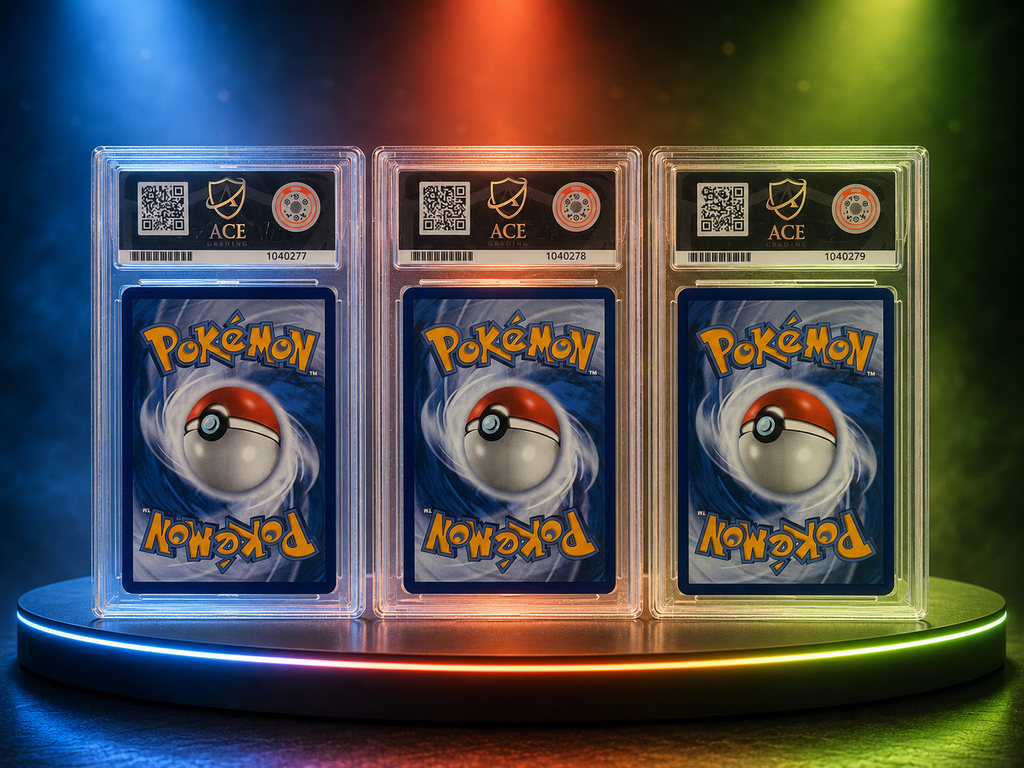 ACE 10 Bulbasaur Charmander Squirtle First Partner Promo Sequential 2x Perfect Subs